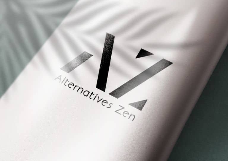 Logo Alternatives Zen noir